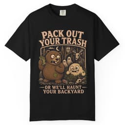 Pack Out or Else t-shirt in Pepper, thumbnail 2