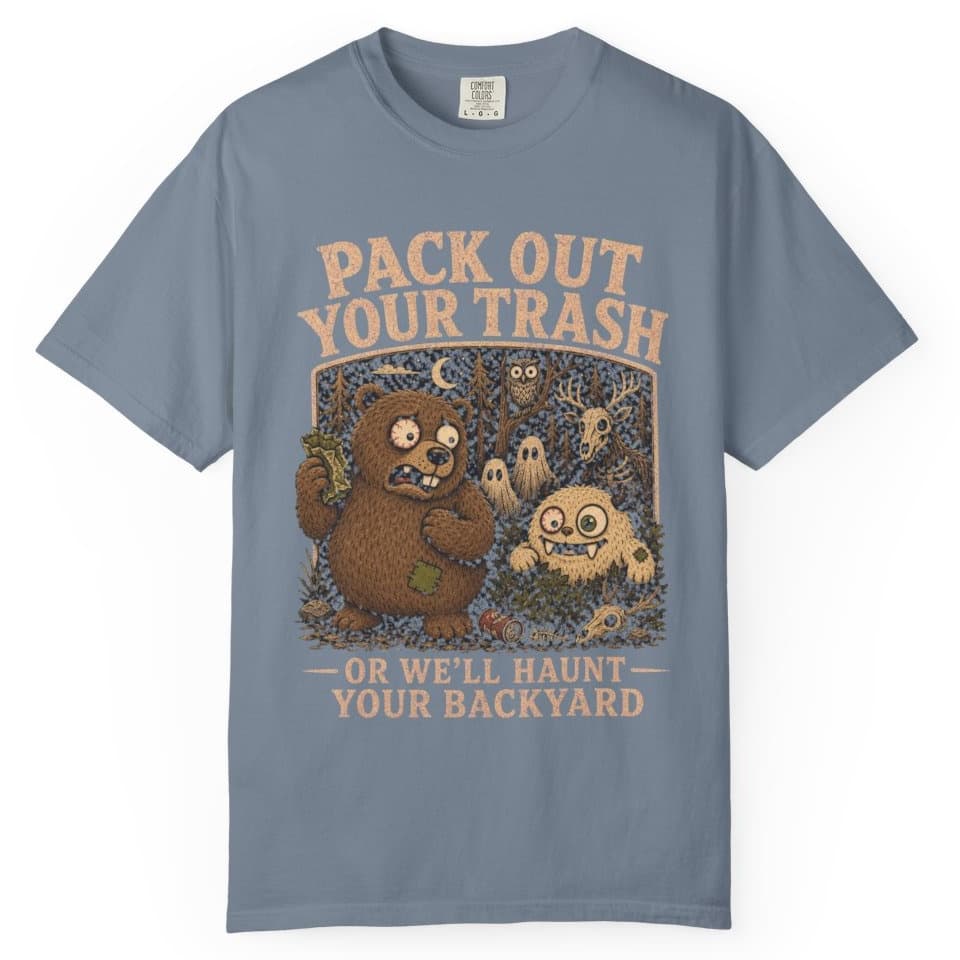 Pack Out or Else t-shirt in Pepper, photo 8