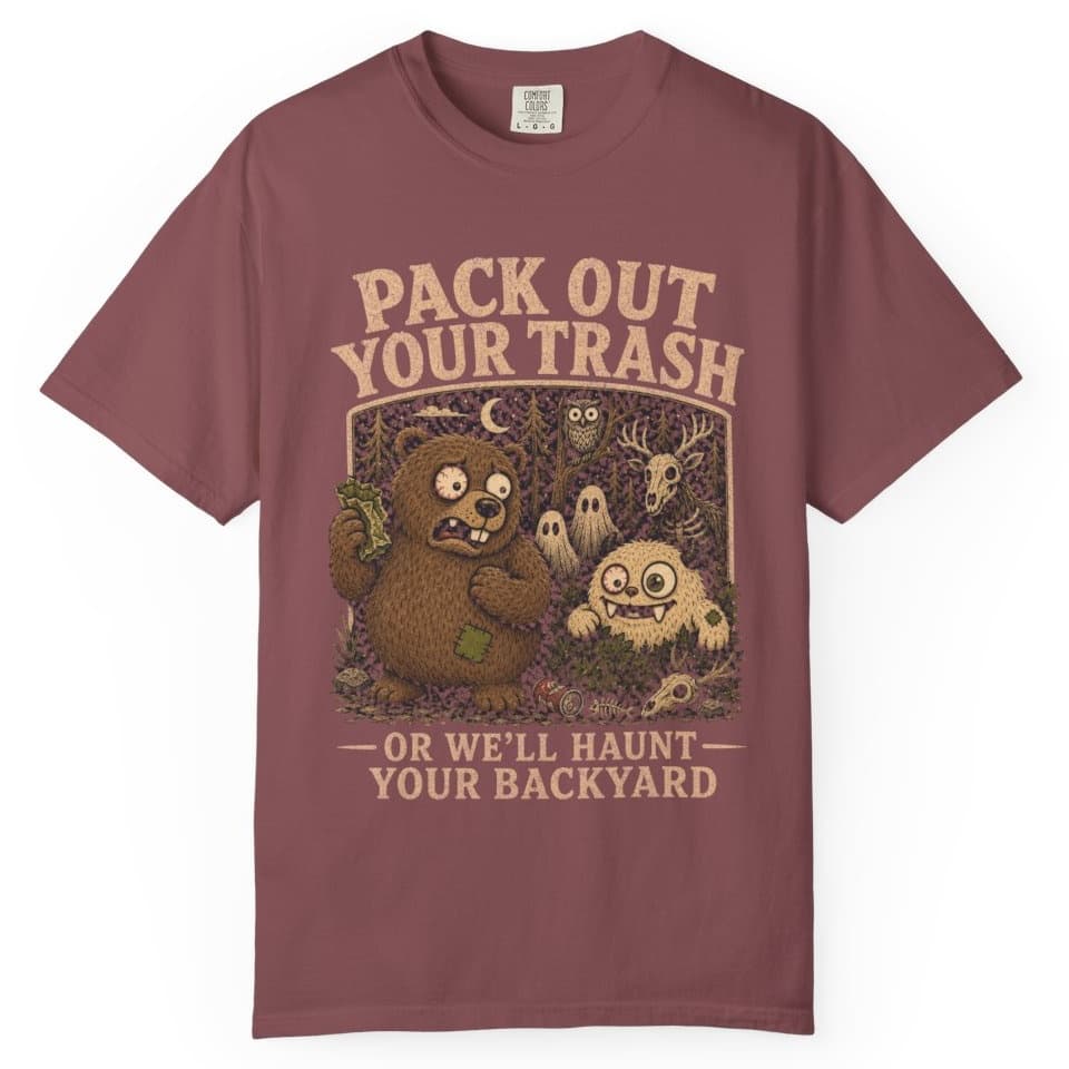 Pack Out or Else t-shirt in Pepper, photo 9