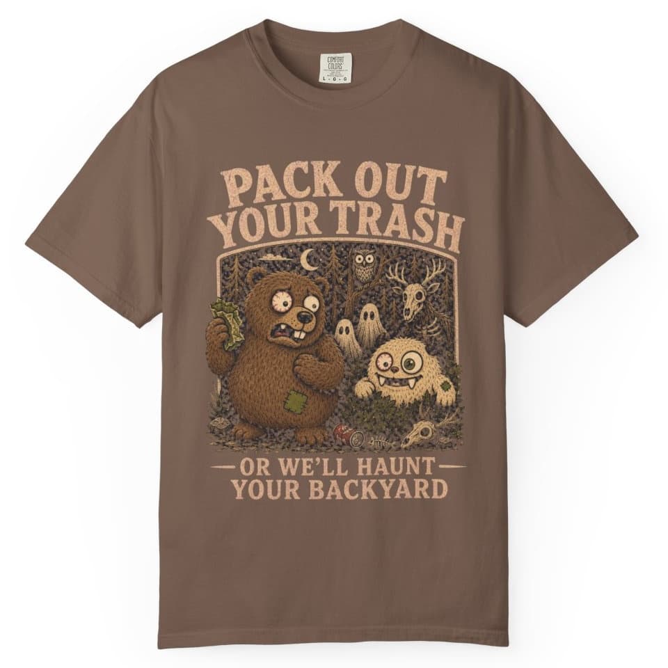 Pack Out or Else t-shirt in Pepper, photo 4