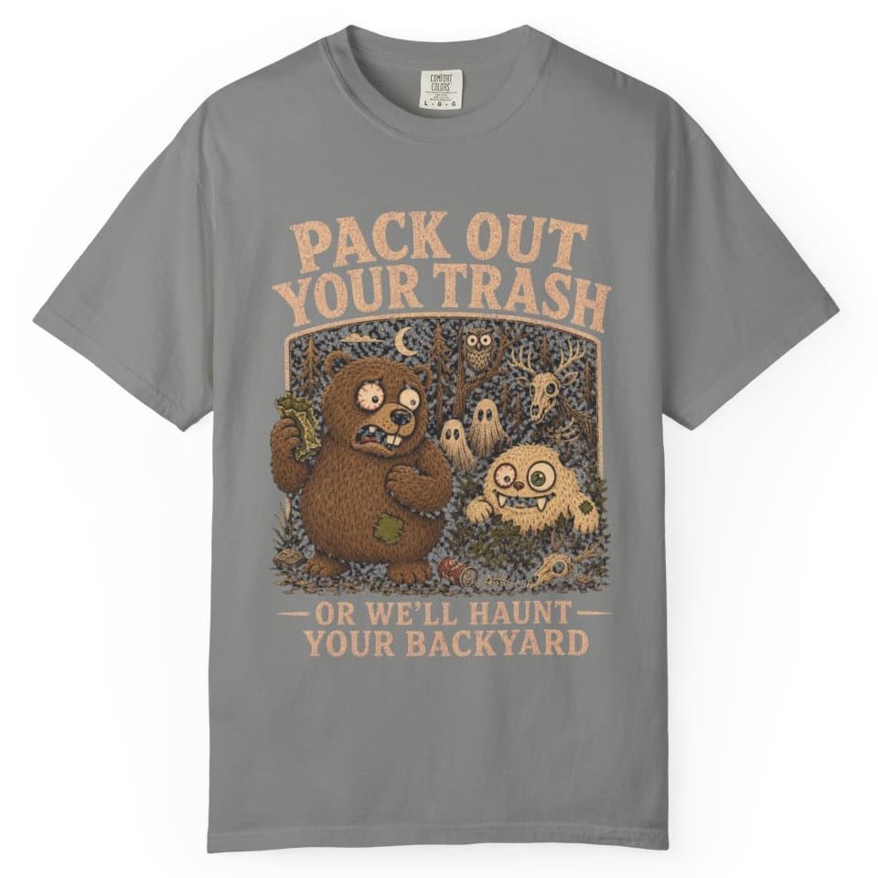 Pack Out or Else t-shirt in Pepper, photo 7