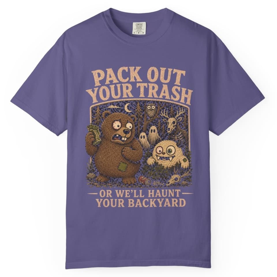 Pack Out or Else t-shirt in Pepper, photo 6