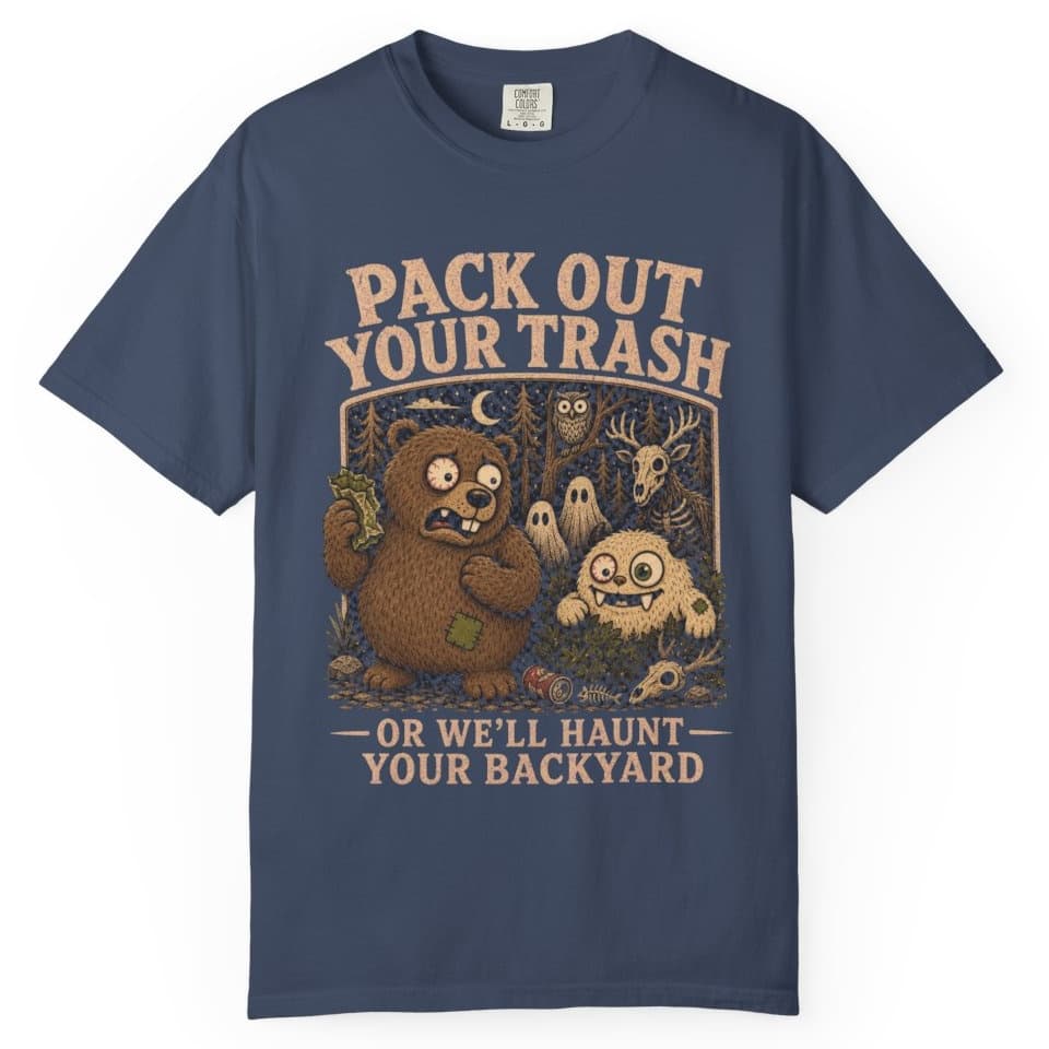 Pack Out or Else t-shirt in Pepper, photo 3