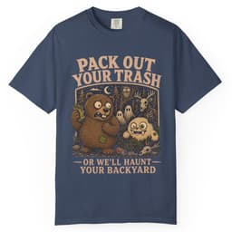 Pack Out or Else t-shirt in Pepper, thumbnail 3