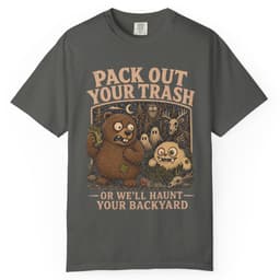 Pack Out or Else t-shirt in Pepper, thumbnail 1