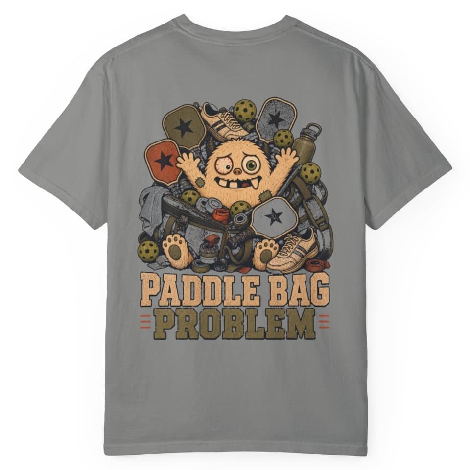 Paddle Bag Problem t-shirt in Black, photo 11