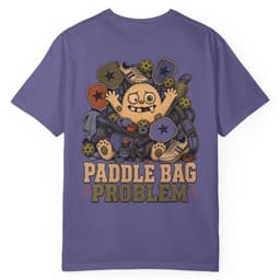 Paddle Bag Problem t-shirt in Black, thumbnail 9