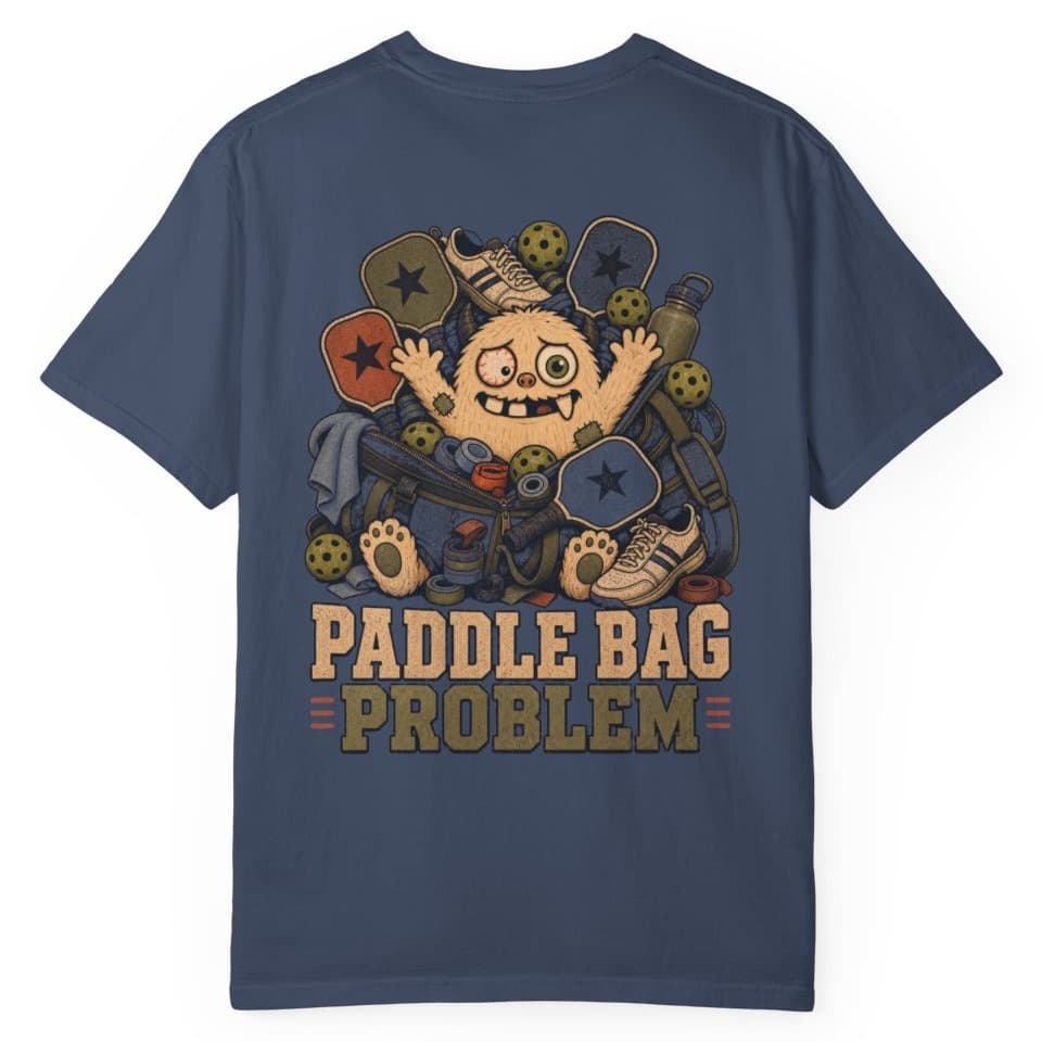 Paddle Bag Problem t-shirt in Black, photo 3