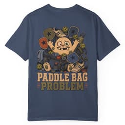 Paddle Bag Problem t-shirt in Black, thumbnail 3