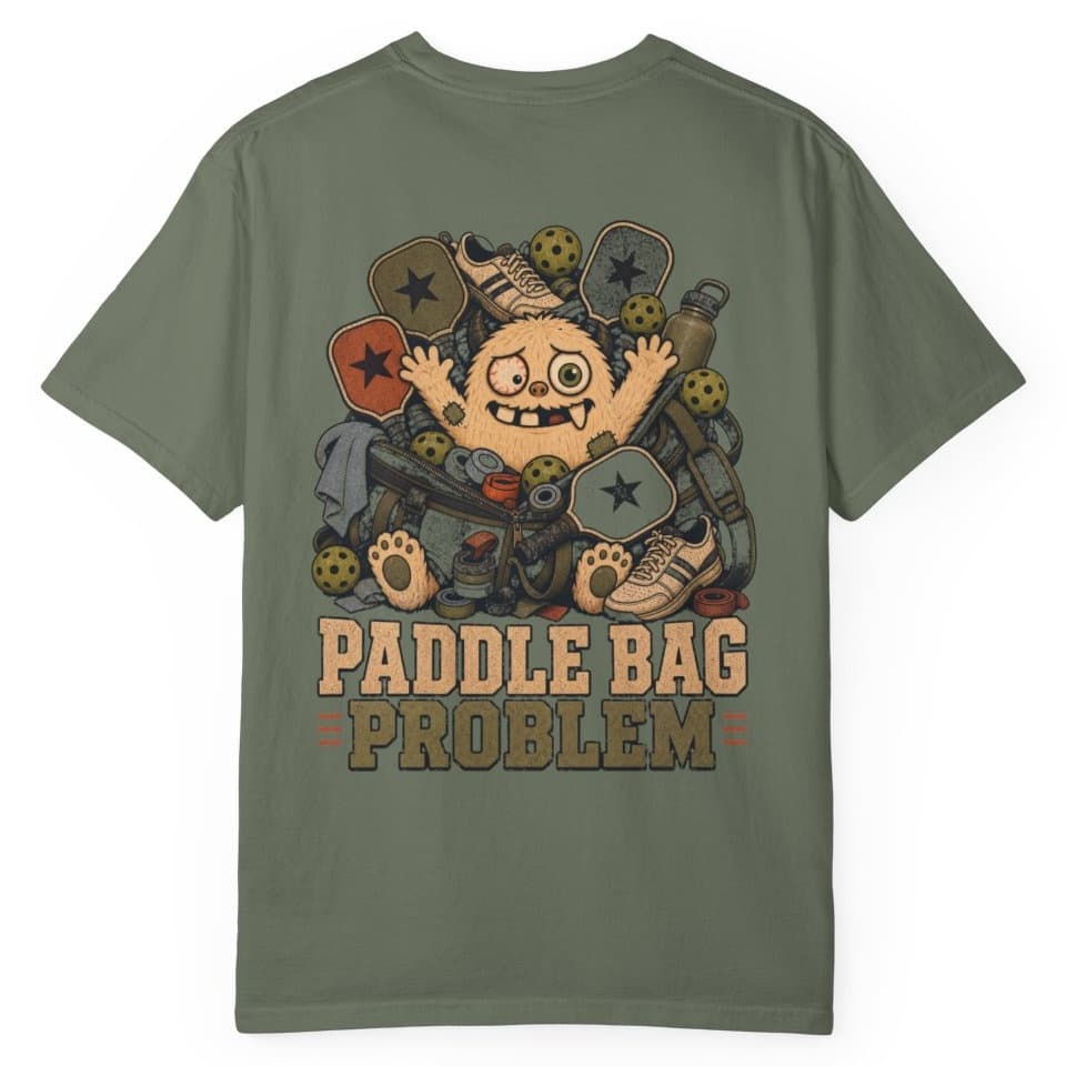 Paddle Bag Problem t-shirt in Black, photo 7