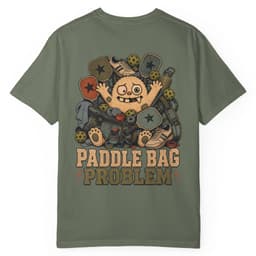 Paddle Bag Problem t-shirt in Black, thumbnail 7