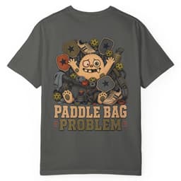 Paddle Bag Problem t-shirt in Black, thumbnail 5