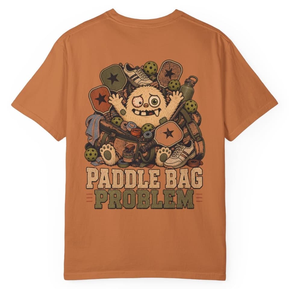 Paddle Bag Problem t-shirt in Black, photo 17