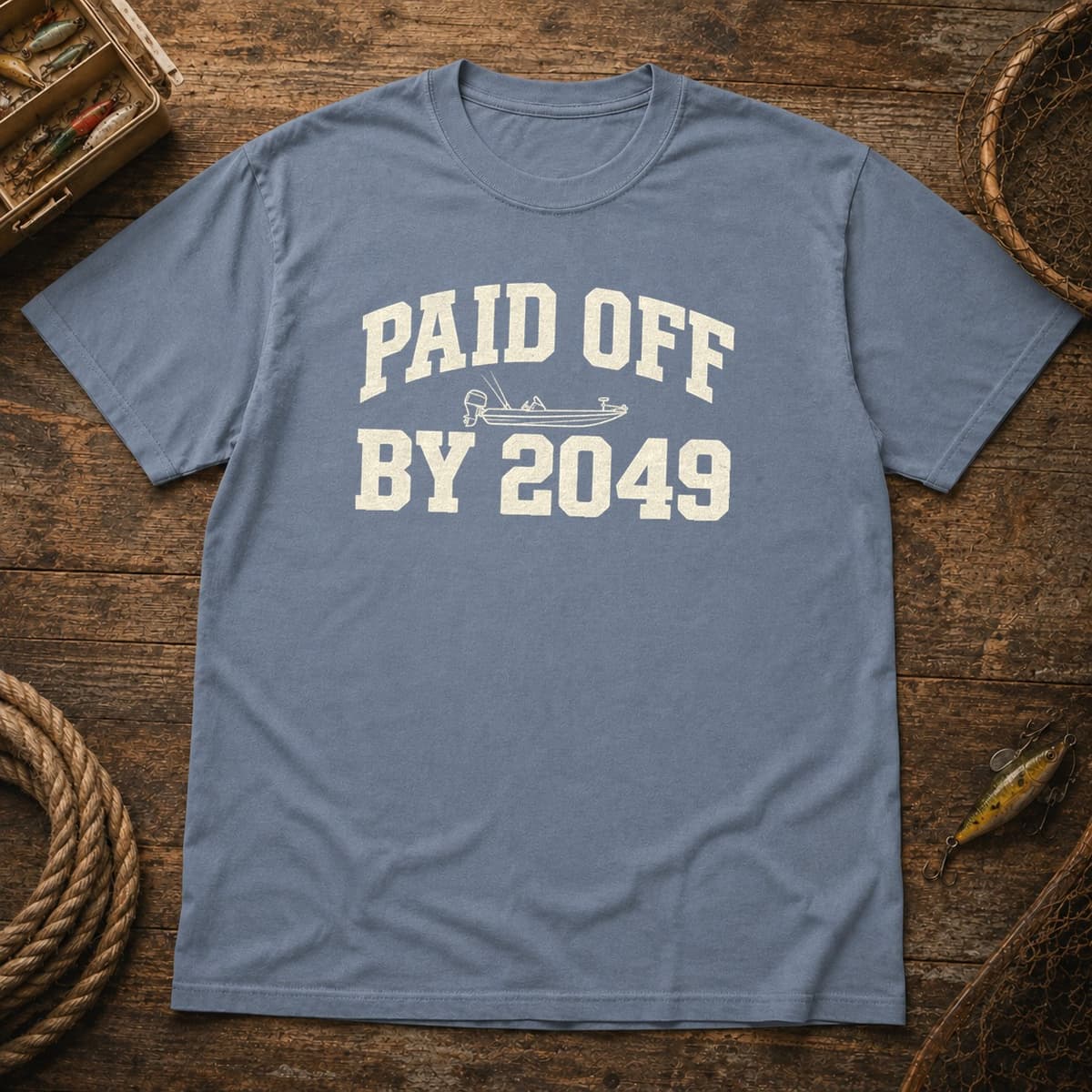 Paid Off by 2049 t-shirt in Espresso, photo 2