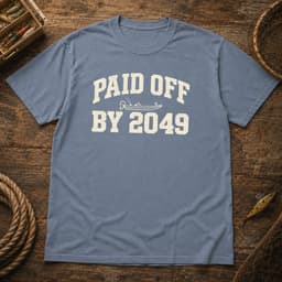 Paid Off by 2049 t-shirt in Espresso, thumbnail 2