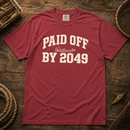 Paid Off by 2049 t-shirt in Espresso, thumbnail 6