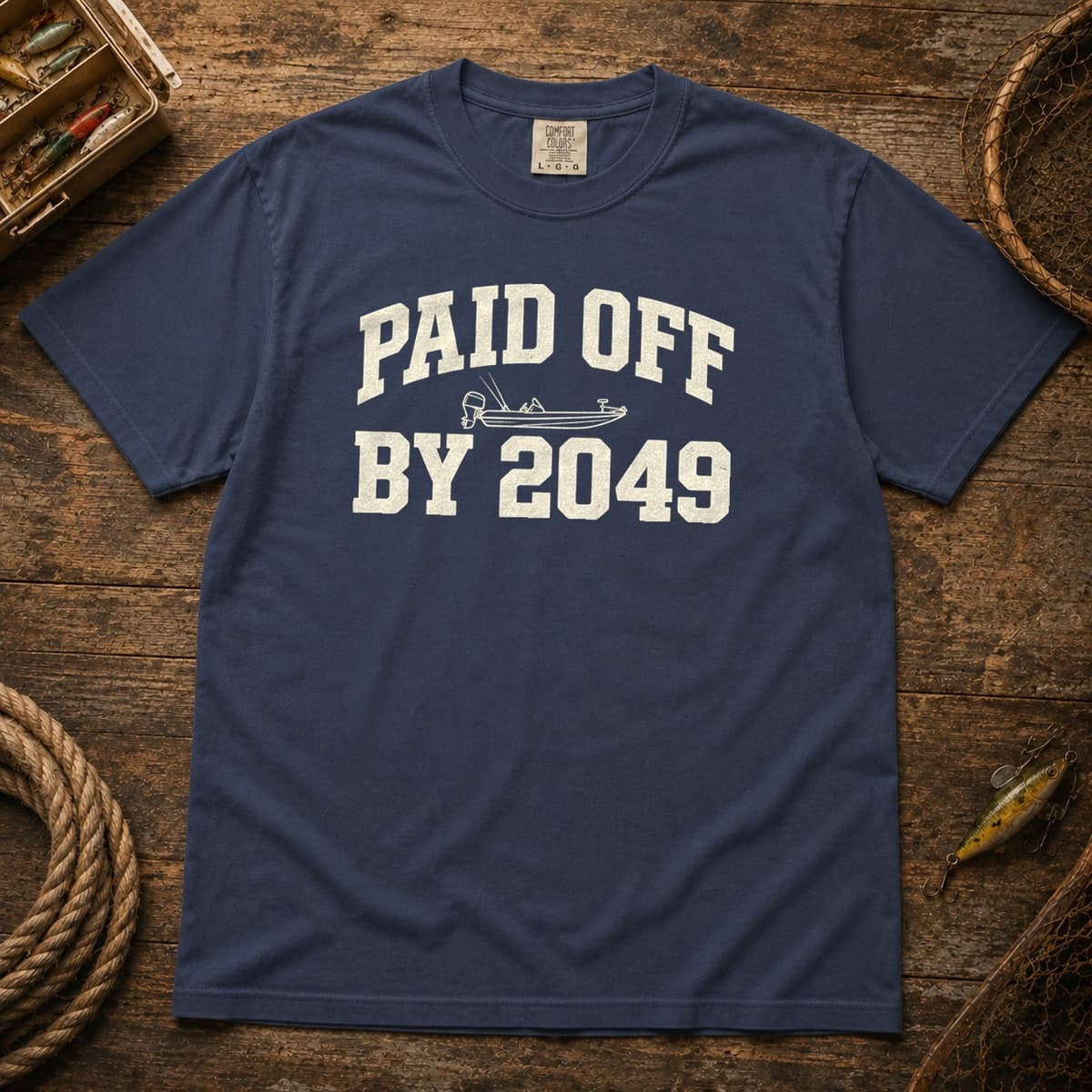 Paid Off by 2049 t-shirt in Espresso, photo 10
