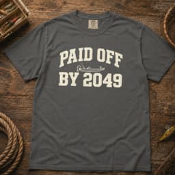 Paid Off by 2049 t-shirt in Espresso, thumbnail 11