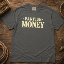 Panfish Money t-shirt in Black, thumbnail 4