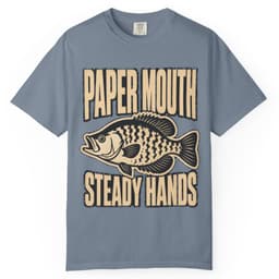 Paper Mouth Steady Hands Shirt t-shirt in Pepper, thumbnail 9