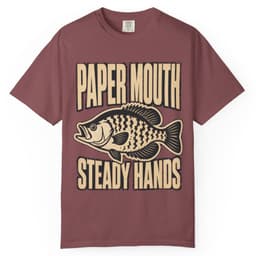 Paper Mouth Steady Hands Shirt t-shirt in Pepper, thumbnail 10