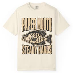 Paper Mouth Steady Hands Shirt t-shirt in Pepper, thumbnail 11