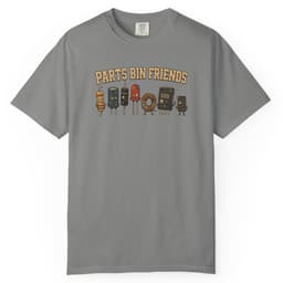 Parts Bin Friends t-shirt in Brick, thumbnail 8