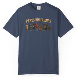 Parts Bin Friends t-shirt in Brick, thumbnail 3