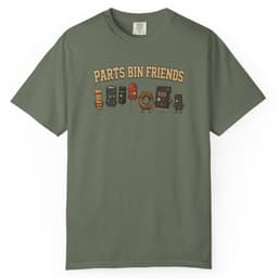 Parts Bin Friends t-shirt in Brick, thumbnail 6