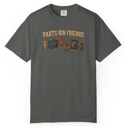 Parts Bin Friends t-shirt in Brick, thumbnail 5