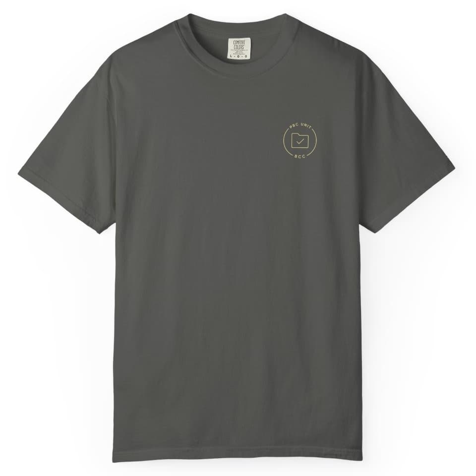 PBC Requested Still Waiting t-shirt in Granite, photo 10