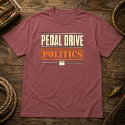 Pedal Drive Politics t-shirt in Midnight, thumbnail 9