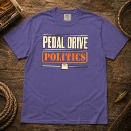 Pedal Drive Politics t-shirt in Midnight, thumbnail 6