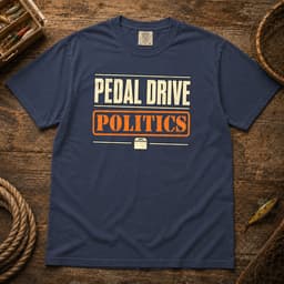 Pedal Drive Politics t-shirt in Midnight, thumbnail 1