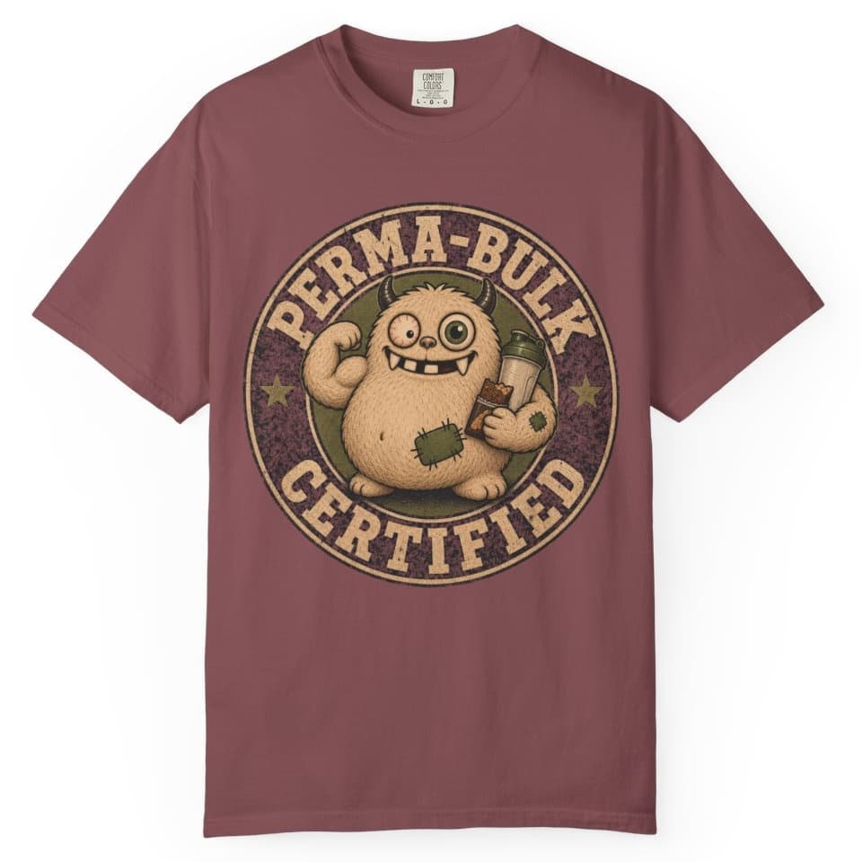 Perma Bulk Certified t-shirt in Brick, photo 1