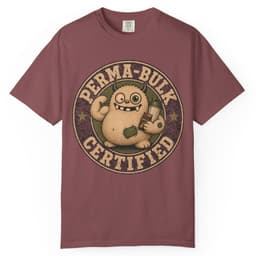 Perma Bulk Certified t-shirt in Brick, thumbnail 1