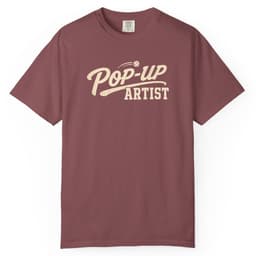 Pop-Up Artist V1 t-shirt in Black, thumbnail 9
