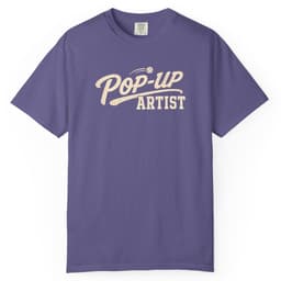 Pop-Up Artist V1 t-shirt in Black, thumbnail 6
