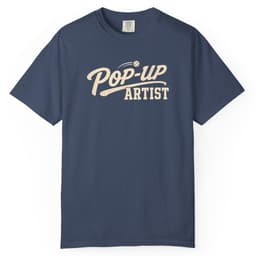 Pop-Up Artist V1 t-shirt in Black, thumbnail 2