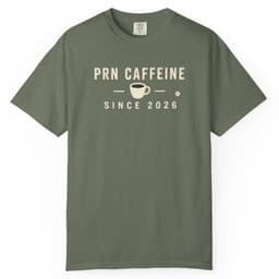 PRN Caffeine t-shirt in Espresso, thumbnail 5