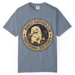Professional Deer Scarer t-shirt in Brick, thumbnail 9