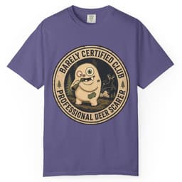 Professional Deer Scarer t-shirt in Brick, thumbnail 7