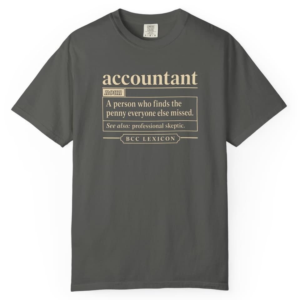 Professional Skeptic Definition t-shirt in Pepper, photo 1