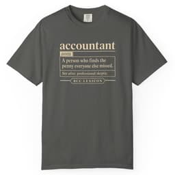 Professional Skeptic Definition t-shirt in Pepper, thumbnail 1