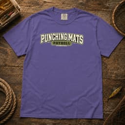 Punching Mats Payroll t-shirt in Black, thumbnail 5