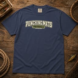 Punching Mats Payroll t-shirt in Black, thumbnail 2