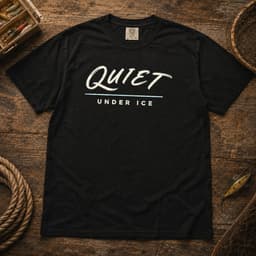 Quiet Under Ice t-shirt in Midnight, thumbnail 2