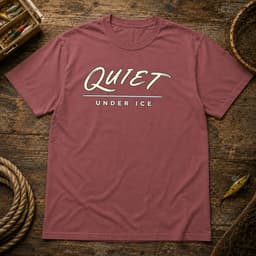 Quiet Under Ice t-shirt in Midnight, thumbnail 8