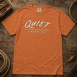 Quiet Under Ice t-shirt in Midnight, thumbnail 9