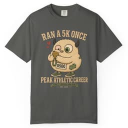 5K Peak Era t-shirt in Granite, thumbnail 5